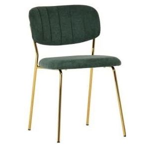 BigBuy Home stoel, groen, normaal