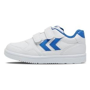 hummel Camden JR Sneaker, wit/blauw, 34 EU