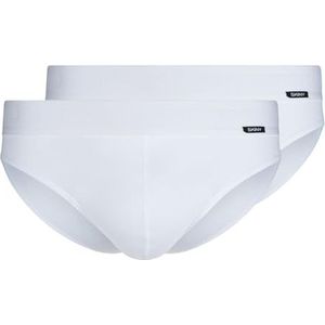 Skiny - Cotton Retro Slip - Wit - Regular - 2 Stuks