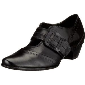 Jana 8/8/24304/24, klassieke lage schoenen voor dames, Zwart Black001, 37 EU X-Weit