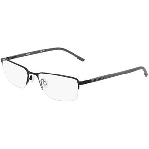 Flexon Unisex E1146 zonnebril, 005 Satin Black/Grey, 54, 005 Satijn Zwart/Grijs, 54