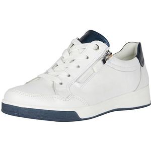 ARA ROM Sneakers voor dames, wit, 38,5 EU, Witte nacht, 38.5 EU