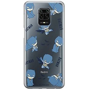 ERT GROUP mobiel telefoonhoesje voor Xiaomi REDMI NOTE 9 PRO/ 9S origineel en officieel erkend DC patroon Batman 076 optimaal aangepast aan de vorm van de mobiele telefoon, gedeeltelijk bedrukt