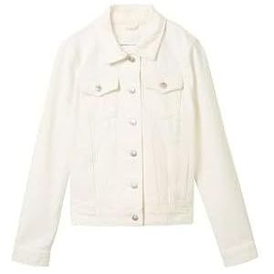 TOM TAILOR Denim Jeansjas voor dames, 22569 - Ongebleekt Natural Bull Denim, S