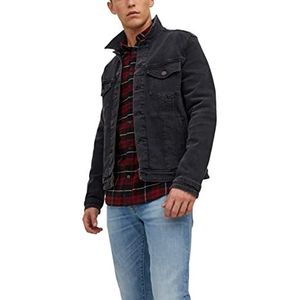 JACK & JONES Denim jas voor heren, zwart denim, S