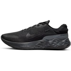 Nike Renew Ride 3 gymschoenen voor heren, Black Black Dk Smoke Grey Iron Grey, 38.5 EU