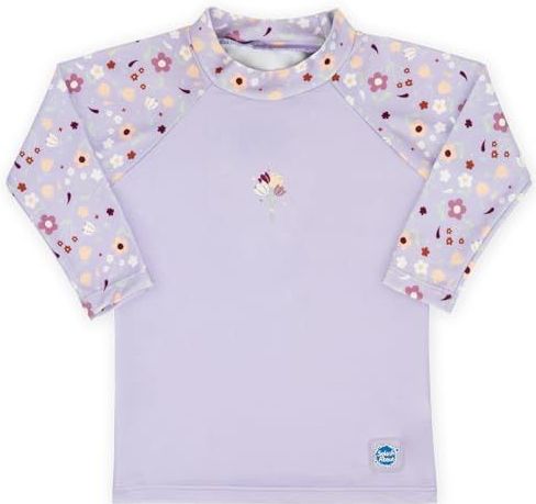 Splash About Rash Top met lange mouwen, lila lente - 4 jaar