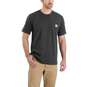 Carhartt Werk-T-shirt voor heren, relaxed fit, carbon heather, S