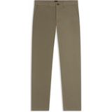BOSS Heren chino regular-1 regular fit broek van elastisch katoen-satijn, 342 open green, 29W / 32L