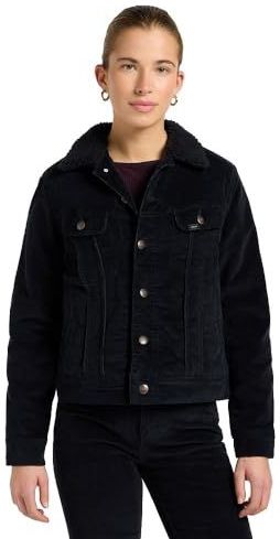 Lee - Sherpa Rider - Spijkerjack - Zwart