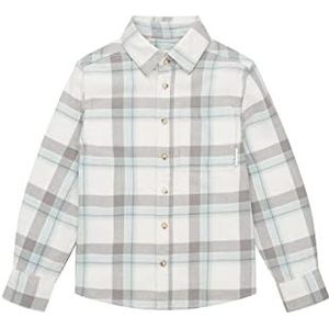 TOM TAILOR Jongens 1033806 kinderhemd, 30910-Off White Grey Check, 140