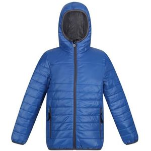 Regatta Kinderen Professionele Kids Stormforce Lichtgewicht Waterafstotend Isolated Compressible Hooded Jas
