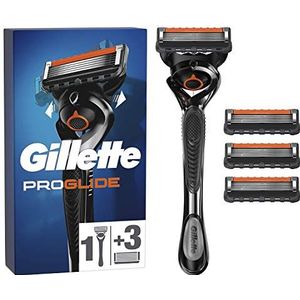 Gillette Fusion5 ProGlide scheerapparaat voor mannen Plus 3 messen met Flexball-technologie