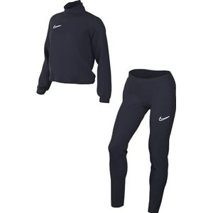 Nike Dames trainingspak W Nk Dry Acd Trk Suit, obsidiaan/wit, FD4120-451, L