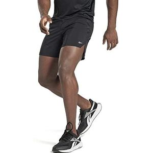 Reebok Heren Running Short, Zwart, S