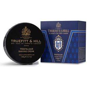 Truefitt and Hill Trafalgar Shave Cream Bowl, per stuk verpakt (1 x 100 g)