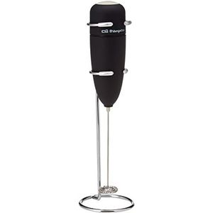 Orbegozo MN 3800 melkopschuimer, soft-touch behuizing, incl. standaard, werkt op batterijen, geschikt voor sauzen, smoothies of eiwitten, zwart