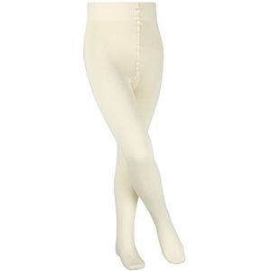 FALKE Uniseks-kind Panty Comfort Wool K TI Wol Dik eenkleurig 1 Stuk, Wit (Woolwhite 2060), 80-92