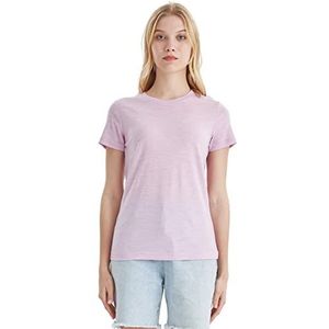 Merino Protect 100% Merinowollen T-Shirt Dames Ronde Hals Korte Mouwen Geurbestendig Ondershirt Geschikt Voor Reizen En Wandelen T-Shirt