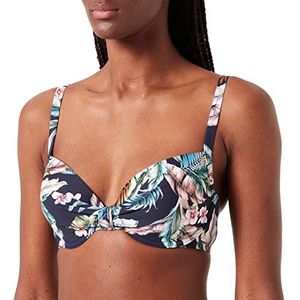 ESPRIT Dames Malibu Beach RCS Pad.Bra Bikini, Navy 3, 36 / 70B