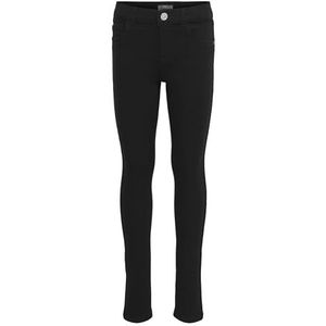 Kids Only KONRAIN REG skinny jeans CRY6060 Noos, zwart, 122 meisjes, Zwart, 122 cm