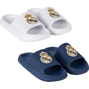 CERDÁ LIFE'S LITTLE MOMENTS Real Madrid EVA-teenslippers voor kinderen en volwassenen, officiële schoenen, licht en antislip, zomersandalen, uniseks, Wit, 36/37 EU