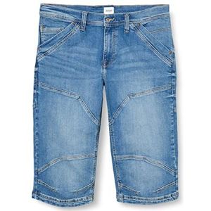 MUSTANG Heren Style Fremont Shorts, middenblauw 412, 28