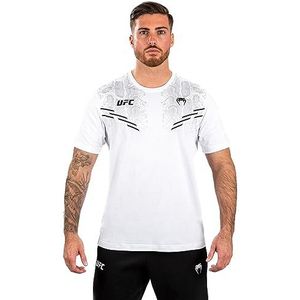VENUM, UFC Adrenaline by Replica T-shirt met korte mouwen voor heren, wit, XL, Negra, XL