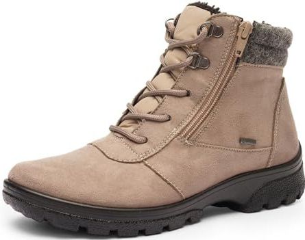 Ara - SAAS FEE - Winterlaarzen - Beige/grijs - Met Ritssluiting - G-wijdte