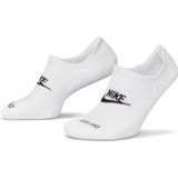 NIKE Everyday Plus Cushioned Sokken Mannen White / Black - Maat 34-38