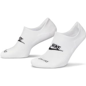 NIKE Everyday Plus Cushioned Sokken Mannen White / Black - Maat 34-38