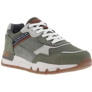 TOM TAILOR 5380340014 Sneakers voor heren, groen, 45 EU