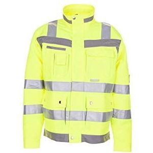 Planam Maat 102 Unisex Plaline waarschuwingsbescherming Blouson geel zink model 5601