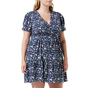 Louche Saara-Magic-Forest Jurk voor dames, marineblauw, 42 NL