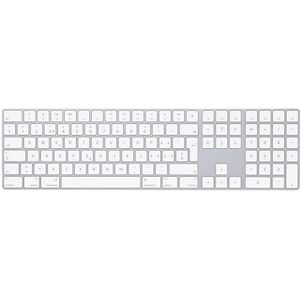 Apple Magic Keyboard met numeriek toetsenblok (Draadloos, oplaadbaar) - Zwitsers - zilver