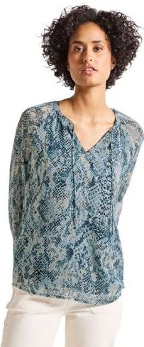 Street One - Raglan Chiffon Blouse - Blauw