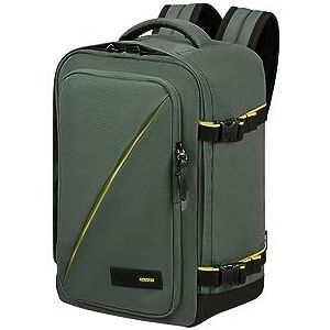 American Tourister Take2Cabin Ryanair cabinetas, 25 x 20 x 40 cm, 23 l, 0,50 kg, handbagage, vliegtuigrugzak S, underseater, groen (Dark Forest), Small, handbagage