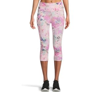 Skechers Dames Go Walk Zeegezicht Bloemen Capri Cream L, Crème/Multi, L