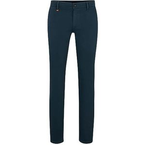 BOSS Heren Schino Slim D Broek Flat Packed, Open Green388, 38W / 32L