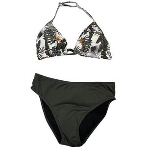 Haute pression Menstruatiezwaan Co1 T16a, tweedelig badpak, kaki, 16 jaar voor meisjes, kaki, 16 Jaren