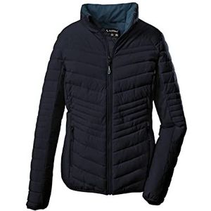 killtec dames Gewatteerd jack/jack in donslook met opstaande kraag KOW 60 WMN QLTD JCKT, dark navy, 36, 38640-000