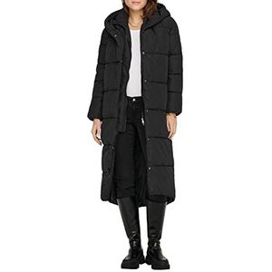 ONLY Women's ONLAMY X Long Buffer Coat OTW Jacket, Black, S (2-pack)