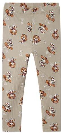 NAME IT Nmfsanina Paw Legging Cplg, Island Fossil, 92