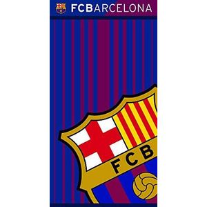 Fc Barcelona 113075-FCB202, handdoek, polyester, blauw, 70 x 140 cm