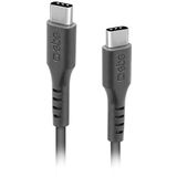 SBS USB-C kabel – Rustneus USB-C voor opladen en gegevensoverdracht, 3 meter lang, voor Samsung, Xiaomi, Oppo, Huawei, pc, tablet