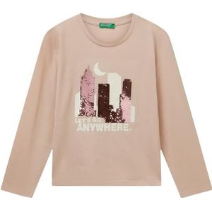 United Colors of Benetton T-shirt M/L, Roze, 140