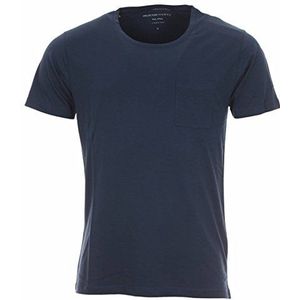 SELECTED HOMME Heren T-Shirt Pima dave ss deep o-neck NOOS H