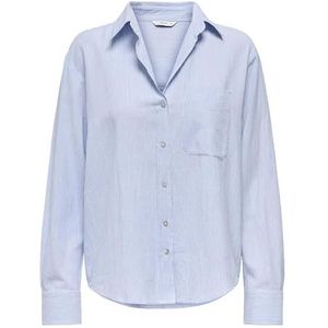 Only - Alina - Dameshemd - Katoen - Lange Mouwen - Regular Fit