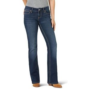 Wrangler Women's Retro Mae Wide Leg Dark Wash 3