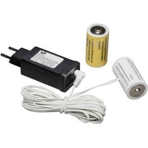 Konstsmide Batterijlader 3v C Zwart 3-delig